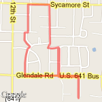 2.5 loop by apartment route map