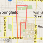 3 mile group run route map