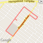 Run times two route map