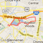 Rollerblade 1 route map