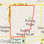 Usual route route map