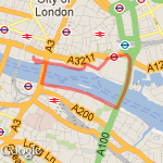 Nomura / Tower Bridge / London Bridge route map
