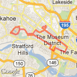 Willow Lawn route map