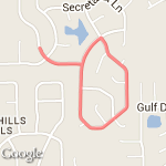 Hilly Loop 1.2 m route map