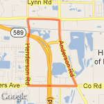 WellCare Run route map