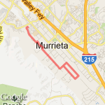 JCSisters 12 mile loop route map