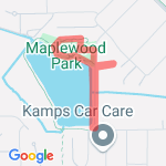 Maplewood Park route map