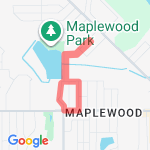 Bob's route 1 route map