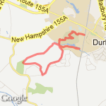 Stevie's 40min. stroll route map