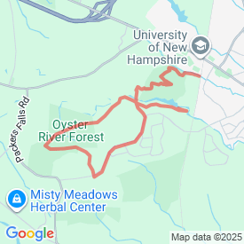 Stevie's 40min. stroll - 8.05 Km route in Durham