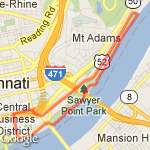 Sawyer Point route map