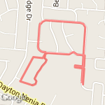 Normal 20 min Run route map