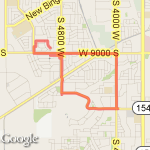 sky drive 5mi route map