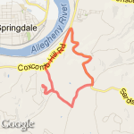 5.13 Huge Hill Run route map