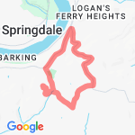 5.13 Huge Hill Run route map