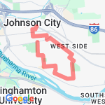 Past Rec Park - 4 miles route map