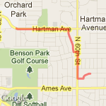 Random Run  route map