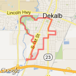 10K from Timber Creek route map