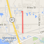 120th to lakewood 2.74 miles route map