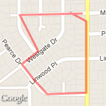 nieghborhod route route map