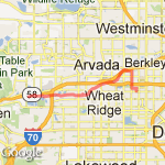 May 12, 2012 route map