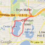 Cedar Lake via BM Meadow (1 loop) route map