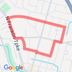 Daily exercise  route map