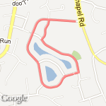 Full neighborhood loop route map