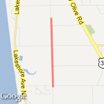 Pierce st. route map