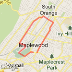 South Orange Run route map