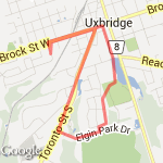 Elgin-Joseph route map