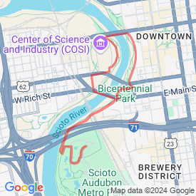Run My Route - Running Map scioto