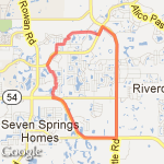 6+Miler Around Walmart route map