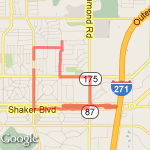 beachwood parks 10k route map