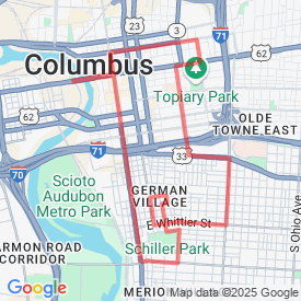 Run My Route - Running Map River Front Run