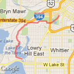 Tuesday, May 15 route map