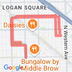 Out the door route map