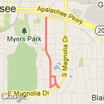 (Z) 2.32 miles (Easy) route map