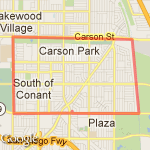 heartwell/El Do/bike path route map