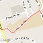 Apartment to top of B-wood route map