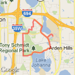 Big Loop w/ Second Trail route map