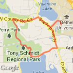 Small Loop and Nature Trail route map