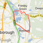 The Quays - via canal route map