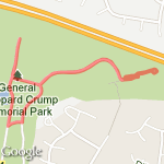 Crump Park route map