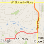 4.5Mile Teel North route map