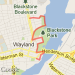 PRV Route Options  route map