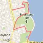 PRV Route Options C route map