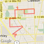 10K royal oak route map