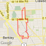 royal oak loop route map