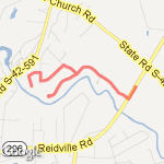 3 mile shanadoah route map